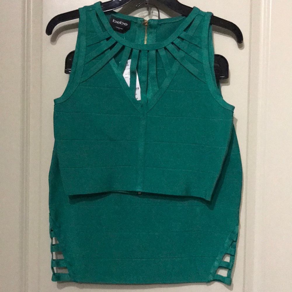 Two piece skirt and top set